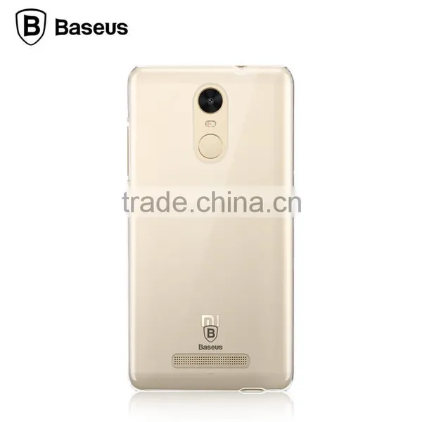 Baseus Sky Series Case for Xiaomi Rdmi Note 3 Clear Hard PC Rubber Back Case MT-5156 photo-6