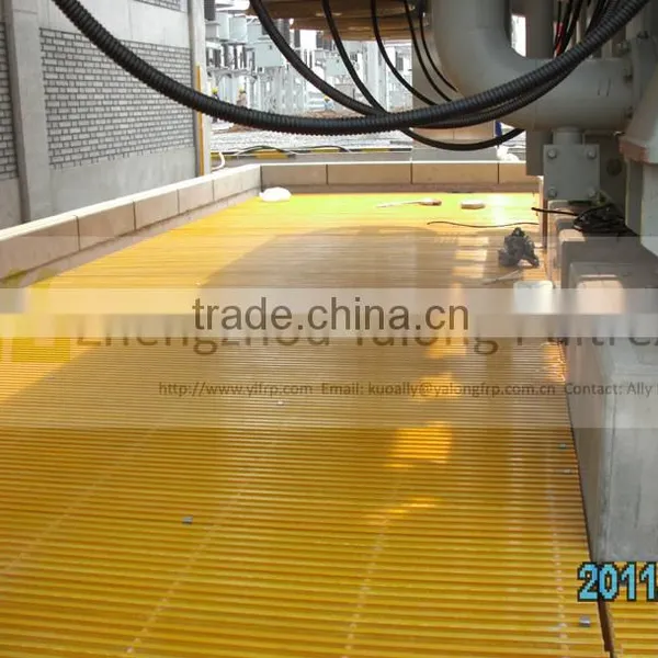 Pultruded FRP Fiberglass I Bar Grating photo-3