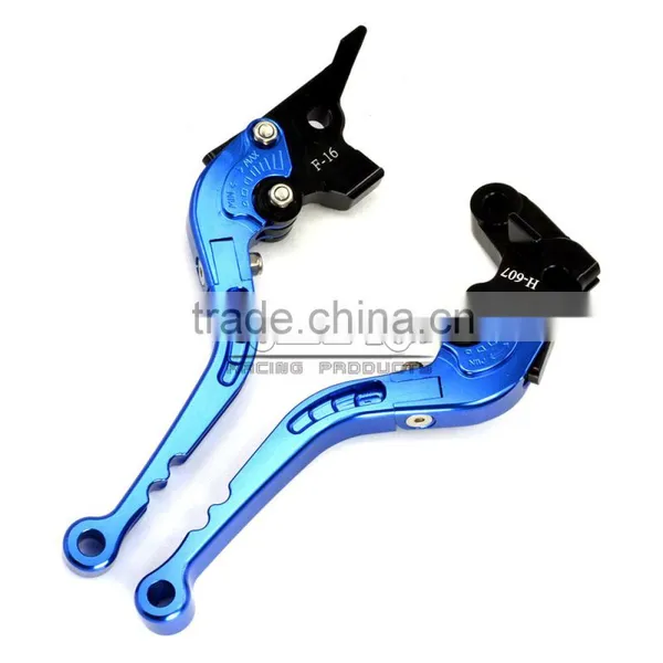 BJ-LS-009 Special Design CNC Adjustable Folding Aluminum Motorcycle Clutch Brake Lever for Kawasaki GTR1400 / CONCOURS photo-3