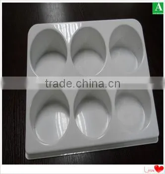 OEM Design ps Vacuum Forming Plastic White Thick Display Counter Tray