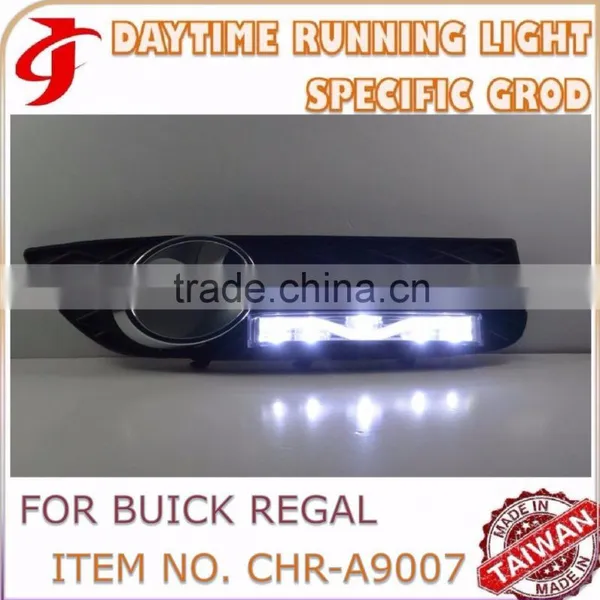 Car Accessories FOR BUICK REGAL With Fog Lamp DRL Daytime Running LIGHT photo-2