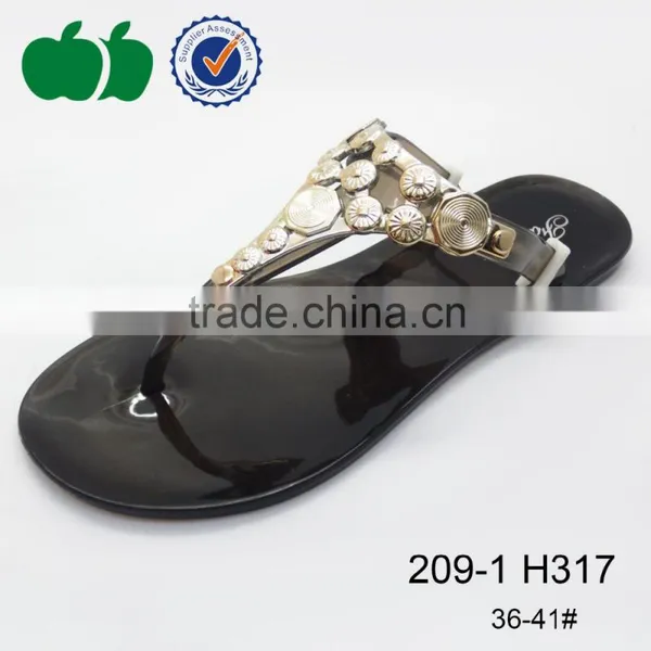 Wholesale High Quality Slipper China Cheap Women Pvc Slippers photo-5