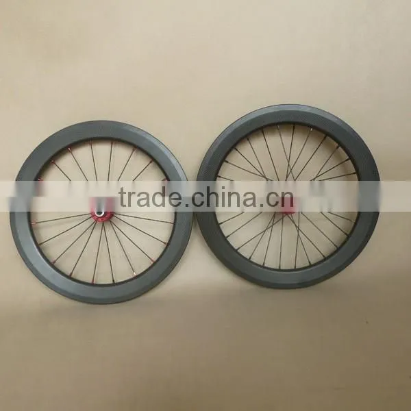 16inch 349 Carbon Wheels Clincher 16'349 Bmx Wheels Front:20H Rear 28H