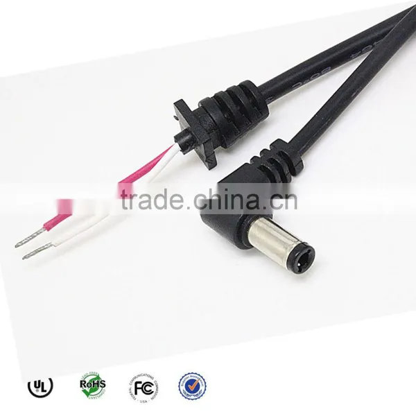 Right Angle 90 Degree2.1mm 2.5mm 3.5mm dc Barrel Plug Jack Power Cord Cable