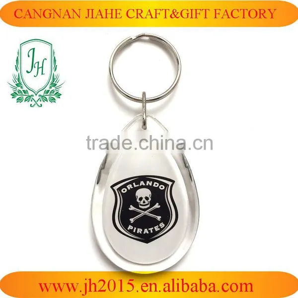 Blank Acrylic Key Chains Insert Photo Plastic Love Shape Keyrings photo-2