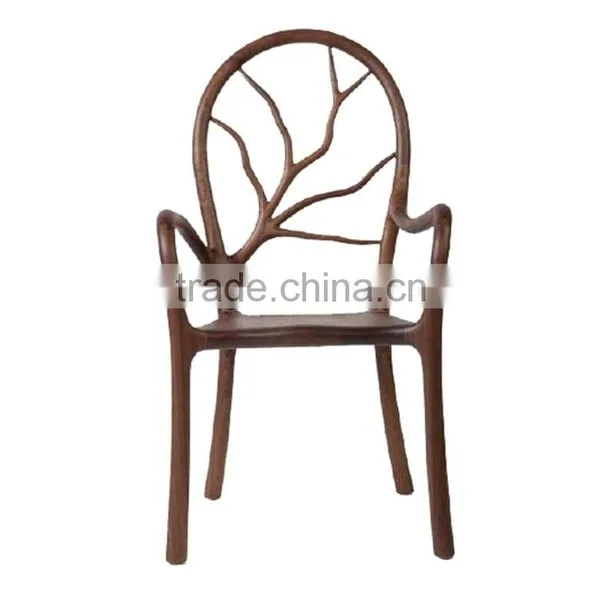 Antique Design Solid Wood Dining Chair photo-6