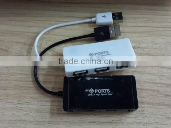 2.0 High Speed 4 Port Slim Usb Hub as Computer Gift photo-2