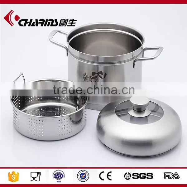 Japanese Large Food Steamer, Couscous Steamer Pot, Stainless Steel Steamer Pot photo-2