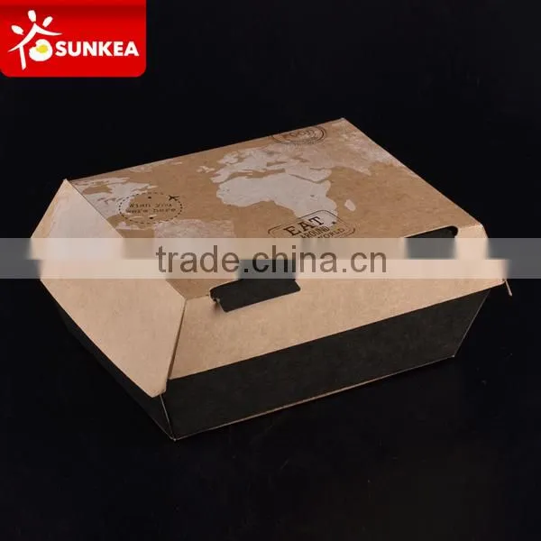 Paper Clamshell Box for Burger photo-5