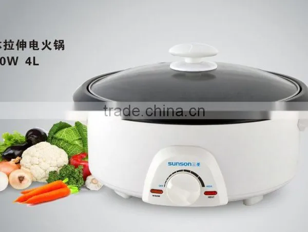 Stainlless Steel Double Side Multi Cooker Pot Ellectric Grill Pot