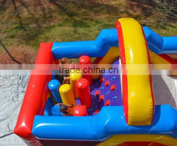 33ft Monster Adult Inflatable Obstacle Course for Sale Supplier's Choice photo-3