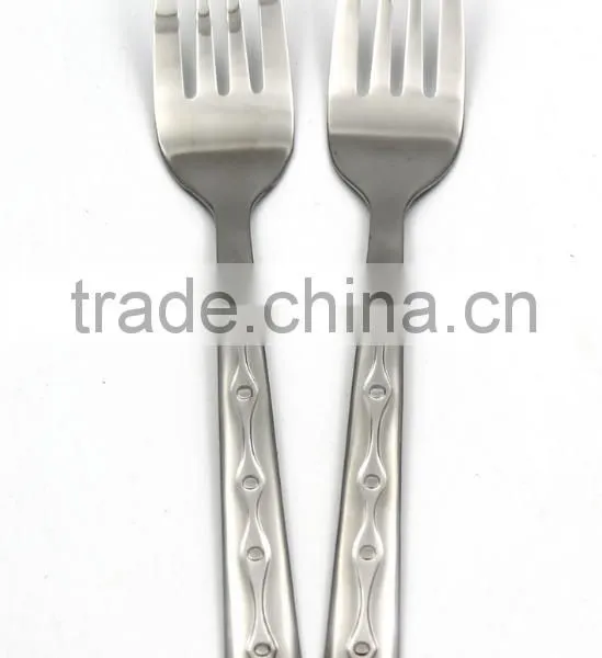 China Safe Stainless Steel Fork for Eating Cupcake photo-2