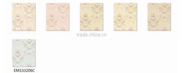 Discontinued Printing Embroidery Wallpaper, European Flower Wall Sticker for Background , Decorative Wall Sticker Pattern photo-2