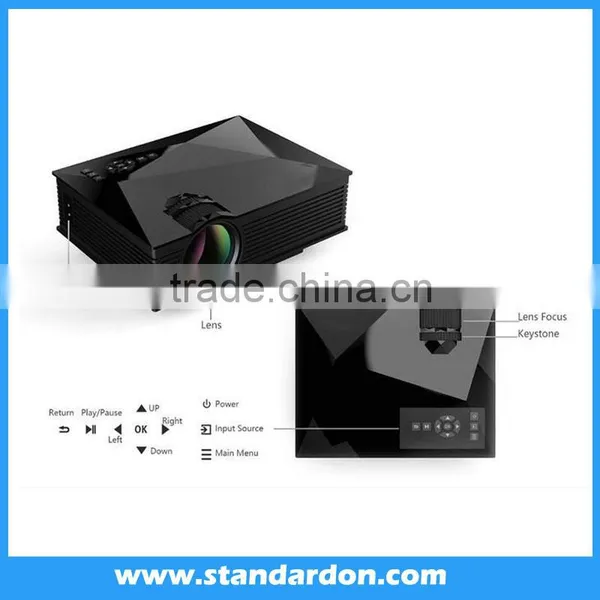 Multi-media Mini 800 Lumens Portable LED Projection Micro Home Theater photo-6
