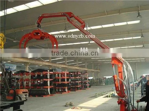 5 Tons Log Trailers With Grapple With Cheaper Prices photo-3