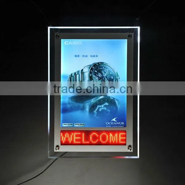 LED lighting box --watch advertisment