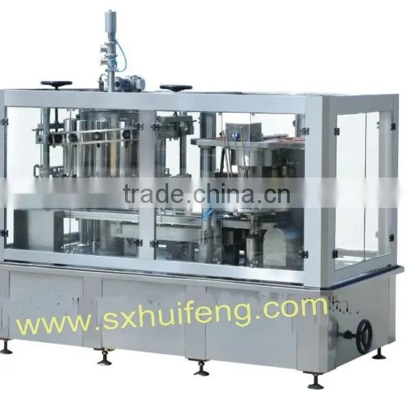 Aluminum Foil Bottle Milk Filling Machine