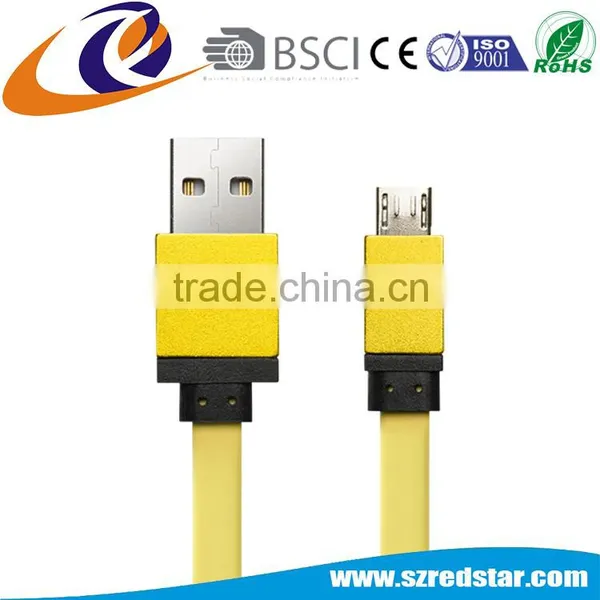 Noodle Colorful 1 Meter Micro Usb Cable for Android photo-4