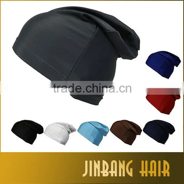 2016 Hot Selling Stretch Spandex Dome Cap Net Dome Cap Black Color Wig Cap photo-4
