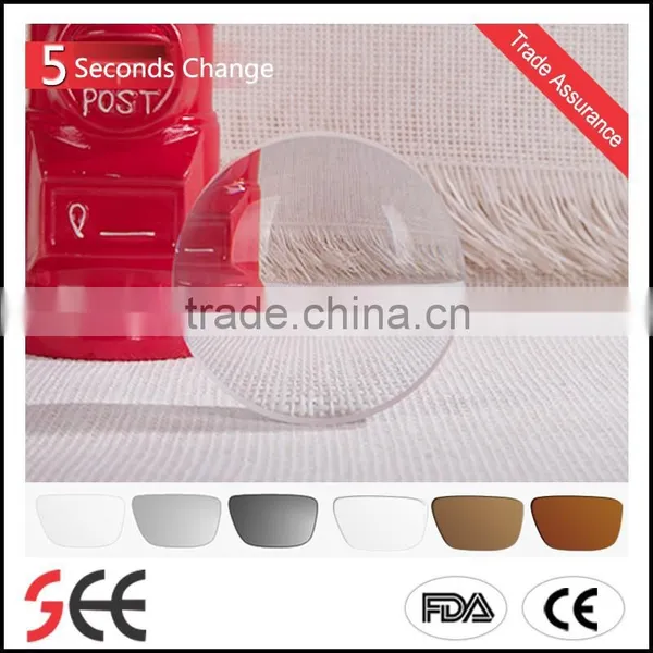 1.61 5 Seconds PGX S/F Photochromic Semi-finsished photo-2