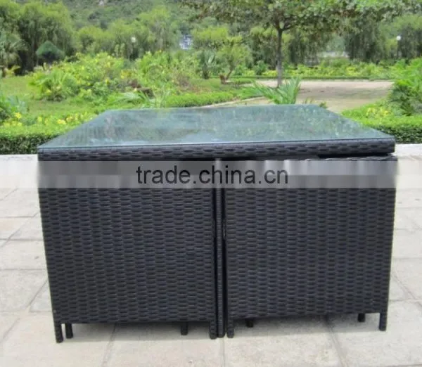 PE POLY Rattan Wicker Outdoor / Garden Furniture - CUBE SET photo-4