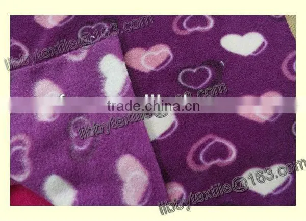 100% Polyester Printed Polar Fleece Fabric for Garment photo-2
