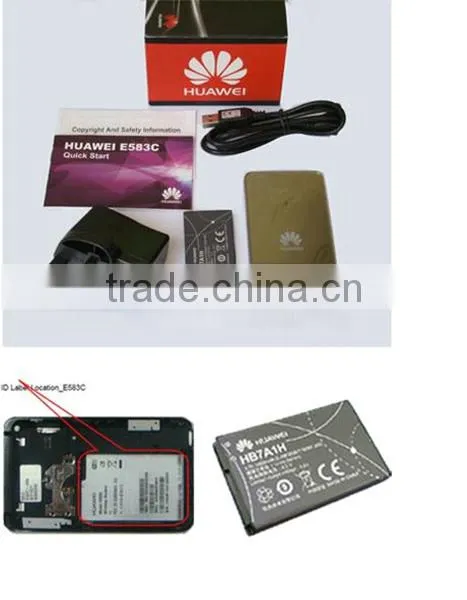 3g Wireless Wifi Router Hotspot Huawei E583c photo-4