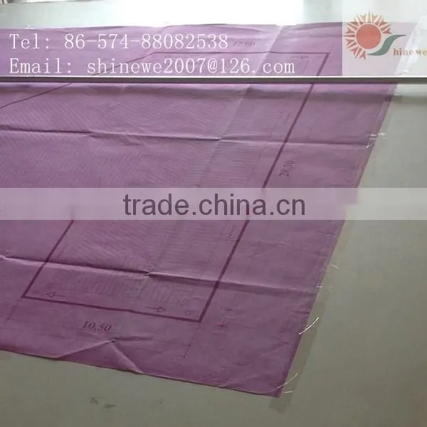 Red Color Ammonia Diazo Blueprint Paper