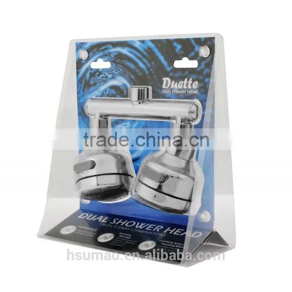 Dual Shower Head, Bathroom Shower Head, Flexible Shower Head Extension photo-3