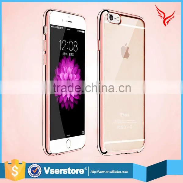 High Quality Accessories for IPhone 6 6s Soft Electroplating Tpu Cell Phone Cases photo-4