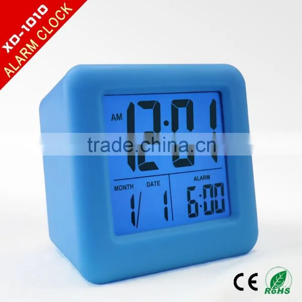 Gift Items Modern Simple Silicone Digital Alarm Clock photo-5