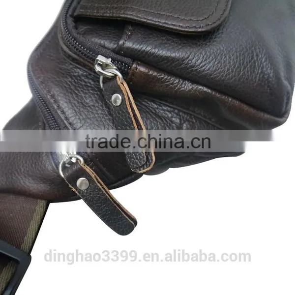 New Arrival Bags Vintage PU Leather Men Waist Sports Bags Outdoor Travle Belt Wallets photo-3