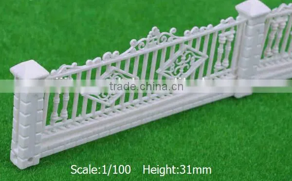 New Model Fence, Model Fence in Fencing, Fence 3d Models, Model Railway Fence, Plastic Fence for 1/100 photo-2