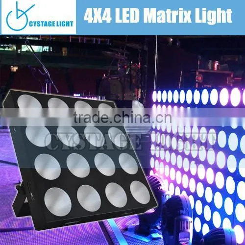 China Dj Equipment Led Blinder Light 4x4 3in1 Rgb Led Matrix Dmx Light photo-3