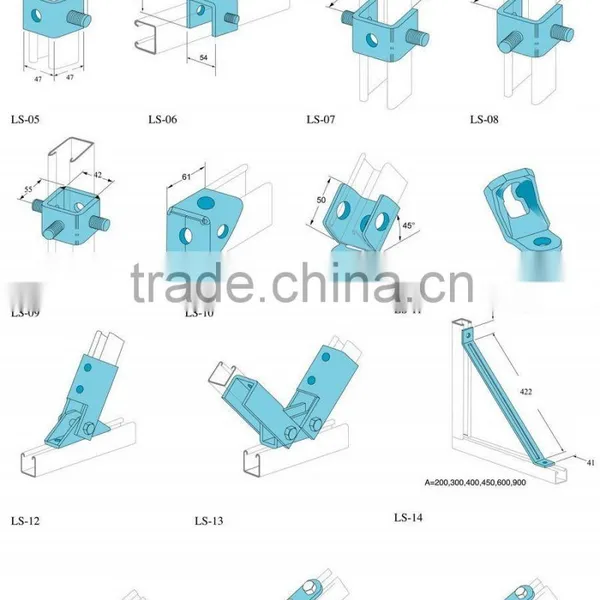 Anti-Vibration steel frame system