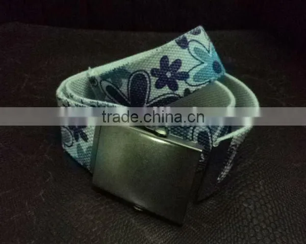 Printed Webbing Belt