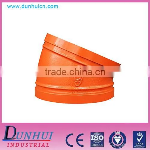 ISO9001approved Connection and Elbow Type Grooved Elbow photo-4