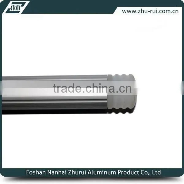 Anodized Silver Color Alminium 6063 T5 Pipe Five Sections Extendable Pole for Cleaning House Supplier's Choice photo-2