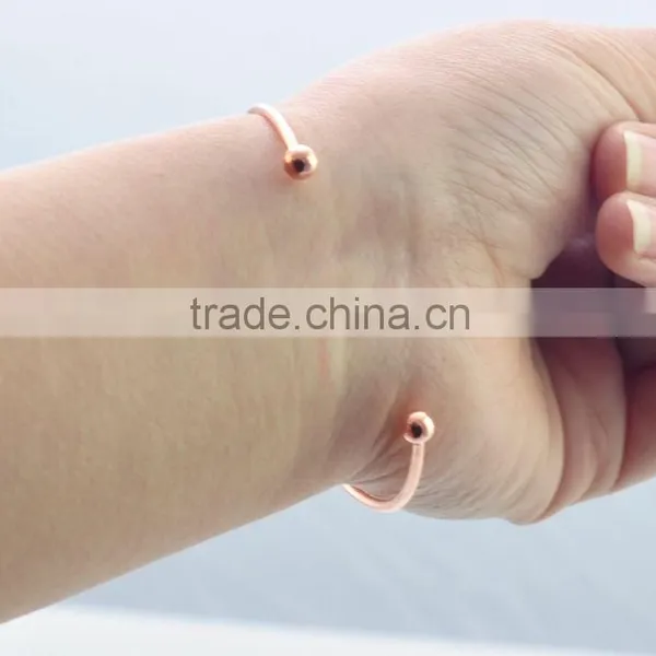 High Quality Environmental Copper Cuff Bangle&Bracelet Multicolour Bowknot Bracelet photo-3