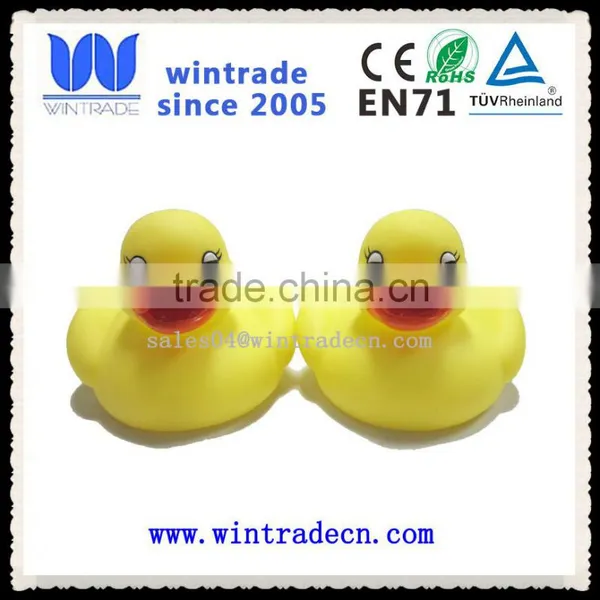 Squeaky Sound Weighted Race Floating Rubber Toy Duck photo-3