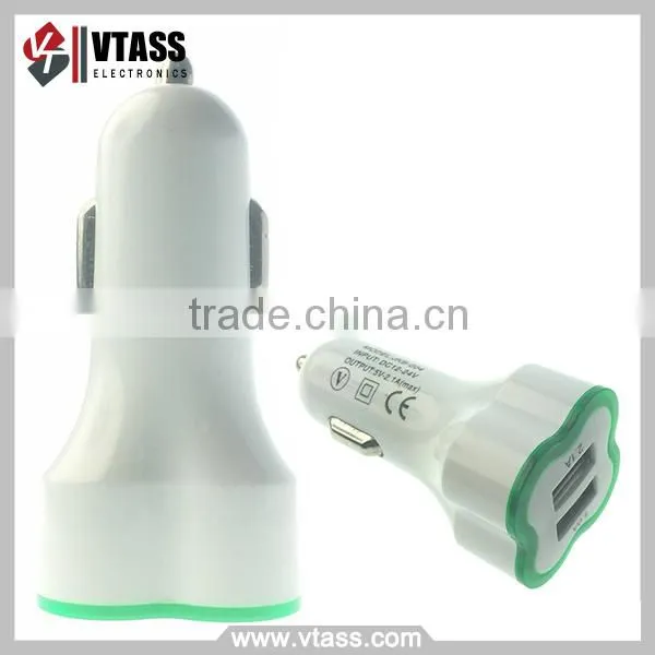 Plum Flower Mobile Phone Accessory Car Charger Usb 5v/2.1A Car Usb Charger,wholesale Usb Car Charger Adapter
