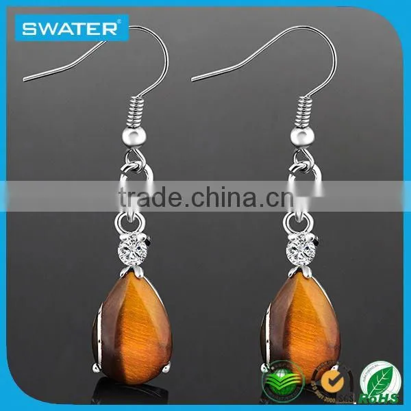 Handmade Jewelry Gemstone Long Earrings Jewelry