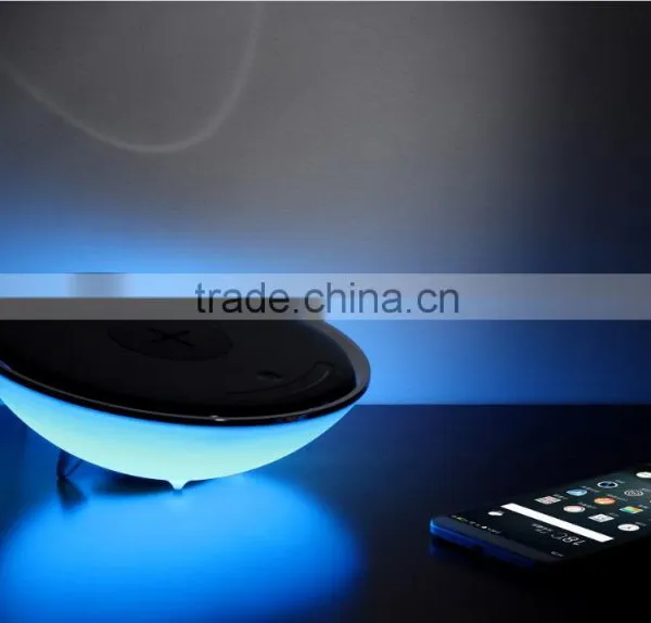 Wire Less Charger Colorful Night Led Table Light photo-3