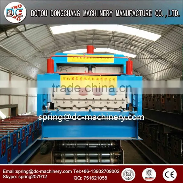Color Steel Roofing Sheet Making Machine/galvanized Roofing Sheet Roll Forming Machine photo-4