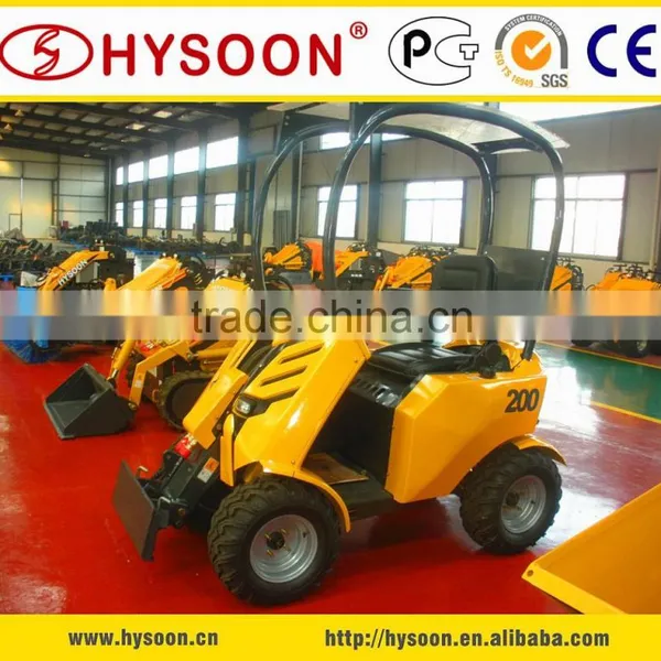 China HYSOON HY200 Articulated Mini Wheel Loader photo-5