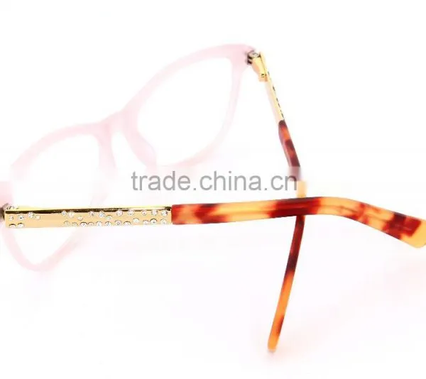 G3760 Red Tortoise Acetate Diamond Famous Brands Glasses photo-3