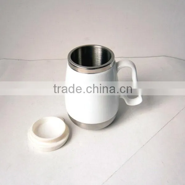 Wholesale Coffee Cup Made of Stainless Steel and Ceramic Items