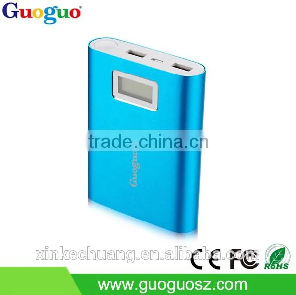 2016 Gadgets!! Portable Aluminium Mobile Power Bank Charger 10400mAh photo-5