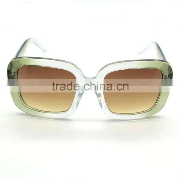 Square Oversized Fashion Sunglasses Women's Summer Leisure Sun Shades photo-2