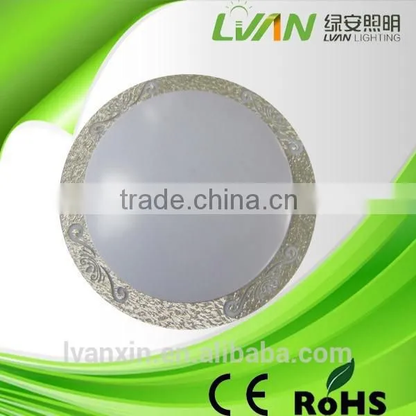 Acrylic Round White Color Led Garage Ceiling Light 12w ROHS LVD Approved photo-3